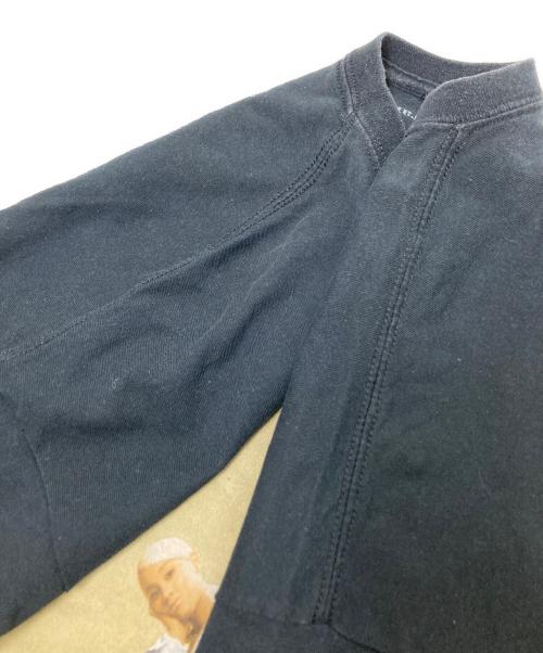 USED（ユーズド）USED (ユーズド) プリントTシャツ ブラック サイズ:XXLの古着・服飾アイテム