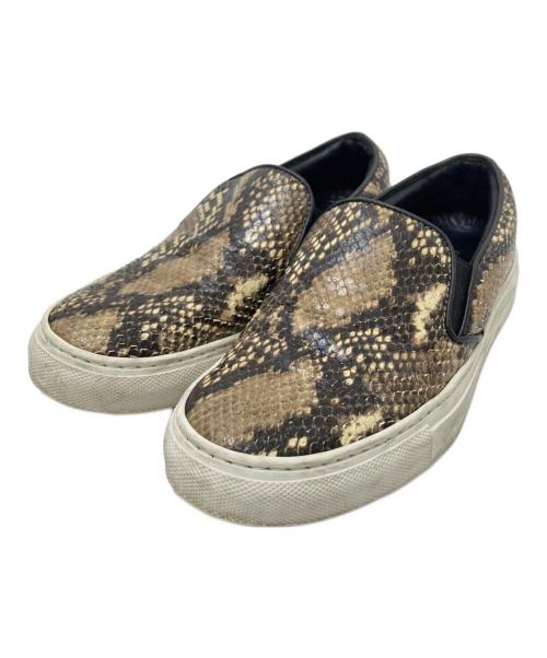 PELLICO SUNNY（ペリーコサニー）PELLICO SUNNY (ペリーコサニー) ローカットスニーカー ベージュ×ブラック サイズ:36の古着・服飾アイテム