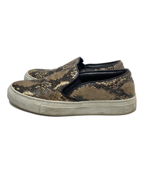 PELLICO SUNNY（ペリーコサニー）PELLICO SUNNY (ペリーコサニー) ローカットスニーカー ベージュ×ブラック サイズ:36の古着・服飾アイテム