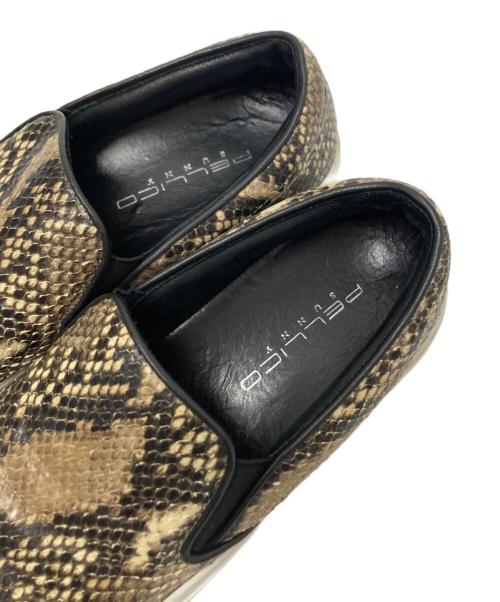 PELLICO SUNNY（ペリーコサニー）PELLICO SUNNY (ペリーコサニー) ローカットスニーカー ベージュ×ブラック サイズ:36の古着・服飾アイテム