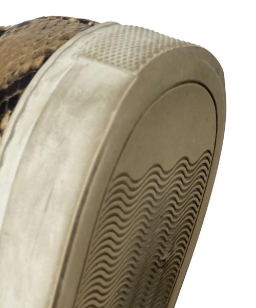 PELLICO SUNNY（ペリーコサニー）PELLICO SUNNY (ペリーコサニー) ローカットスニーカー ベージュ×ブラック サイズ:36の古着・服飾アイテム