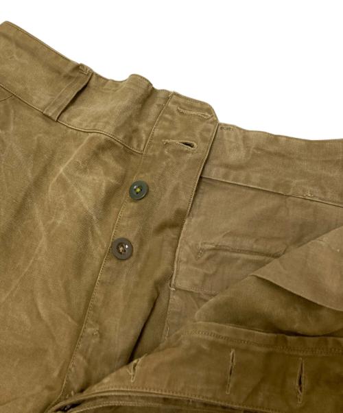 French Army（フランス軍）French Army (フレンチアーミー) M-47 FRENCH MILITARY GARGO PANTS ブラウン サイズ:XLの古着・服飾アイテム