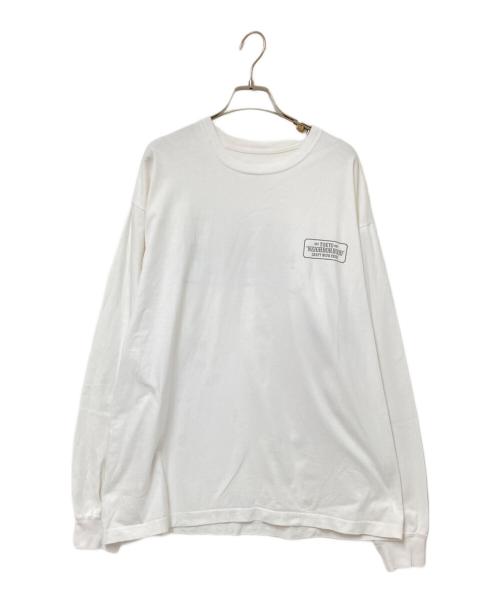 NEIGHBORHOOD（ネイバーフッド）NEIGHBORHOOD (ネイバーフッド) ロゴカットソー ホワイト サイズ:Lの古着・服飾アイテム