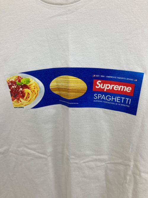 SUPREME（シュプリーム）SUPREME (シュプリーム) spaghetti tee ホワイト サイズ:XLの古着・服飾アイテム