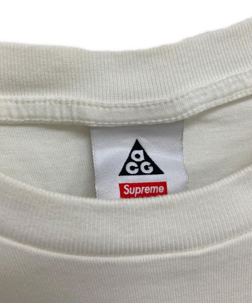SUPREME（シュプリーム）SUPREME (シュプリーム) NIKE ACG (ナイキエージーシー) ACG Grid Tee ホワイト サイズ:XLの古着・服飾アイテム