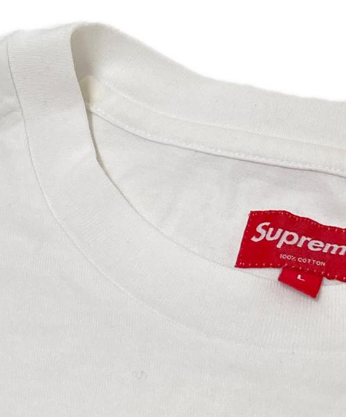 SUPREME（シュプリーム）SUPREME (シュプリーム) スモールボックスロゴカットソー ホワイト サイズ:Lの古着・服飾アイテム