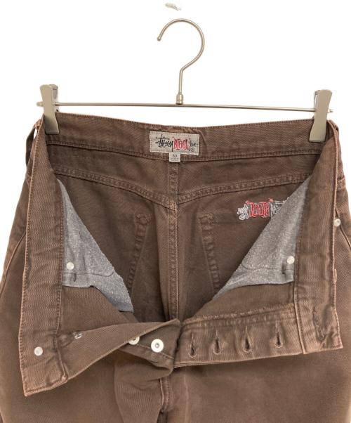 stussy（ステューシー）stussy (ステューシー) BIGOLパンツ ブラウン サイズ:30の古着・服飾アイテム