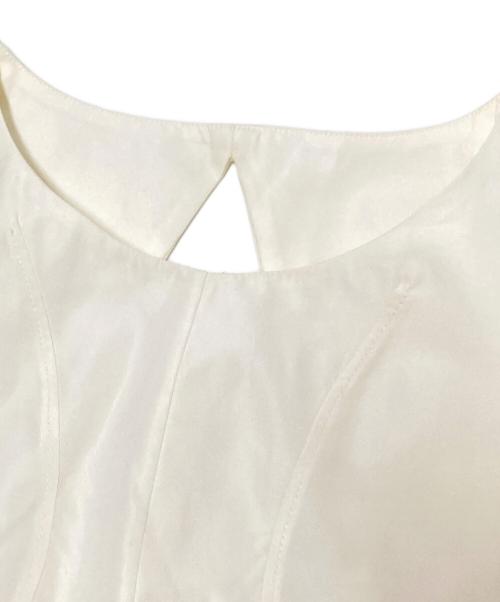 JIL SANDER（ジルサンダー）JIL SANDER (ジルサンダー) ノースリーブワンピース ホワイト サイズ:32の古着・服飾アイテム