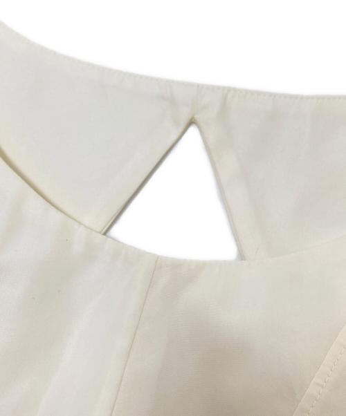 JIL SANDER（ジルサンダー）JIL SANDER (ジルサンダー) ノースリーブワンピース ホワイト サイズ:32の古着・服飾アイテム