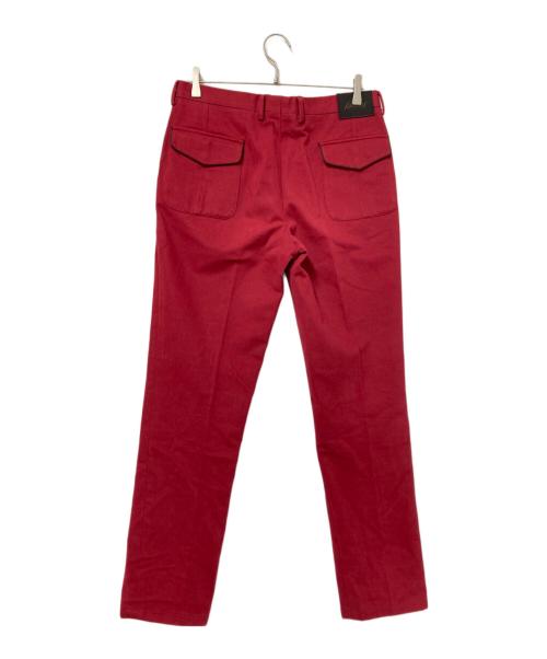 BRIONI（ブリオーニ）BRIONI (ブリオーニ) センタープレスパンツ レッド サイズ:46Rの古着・服飾アイテム