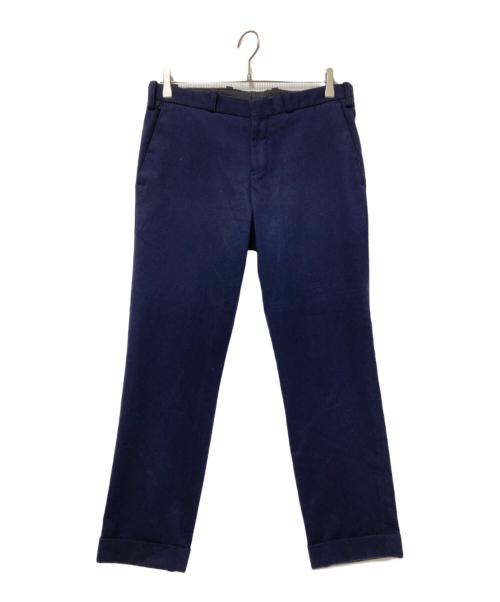 STEPHAN SCHNEIDER（ステファン シュナイダー）STEPHAN SCHNEIDER (ステファン シュナイダー) ポリウールスリムパンツ ネイビー サイズ:4の古着・服飾アイテム