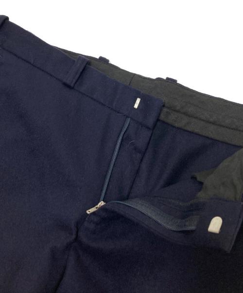 STEPHAN SCHNEIDER（ステファン シュナイダー）STEPHAN SCHNEIDER (ステファン シュナイダー) ポリウールスリムパンツ ネイビー サイズ:4の古着・服飾アイテム