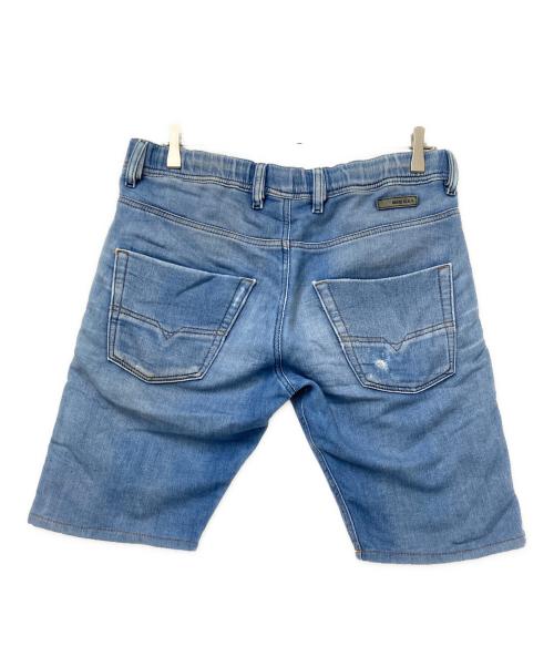 DIESEL（ディーゼル）DIESEL (ディーゼル) ジョグデニムスウェットハーフパンツ インディゴ サイズ:28の古着・服飾アイテム