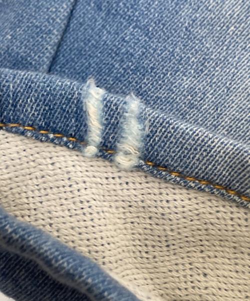 DIESEL（ディーゼル）DIESEL (ディーゼル) ジョグデニムスウェットハーフパンツ インディゴ サイズ:28の古着・服飾アイテム