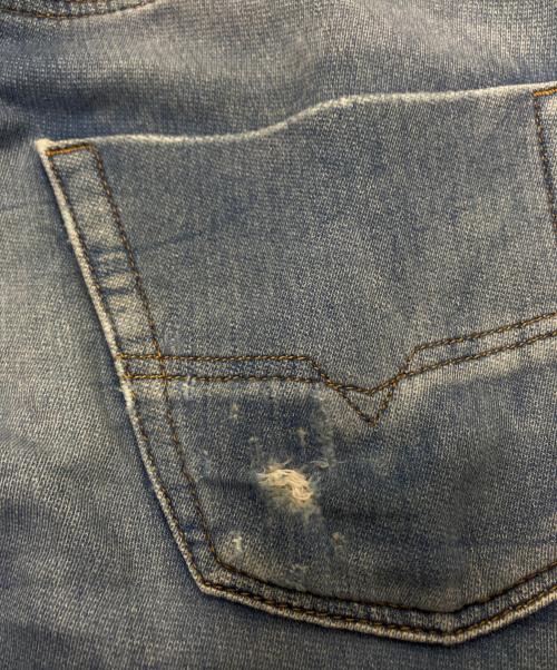 DIESEL（ディーゼル）DIESEL (ディーゼル) ジョグデニムスウェットハーフパンツ インディゴ サイズ:28の古着・服飾アイテム