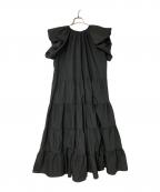 MARRY MEメリーミー）の古着「PUFFPUFF ONEPICE」｜ブラック