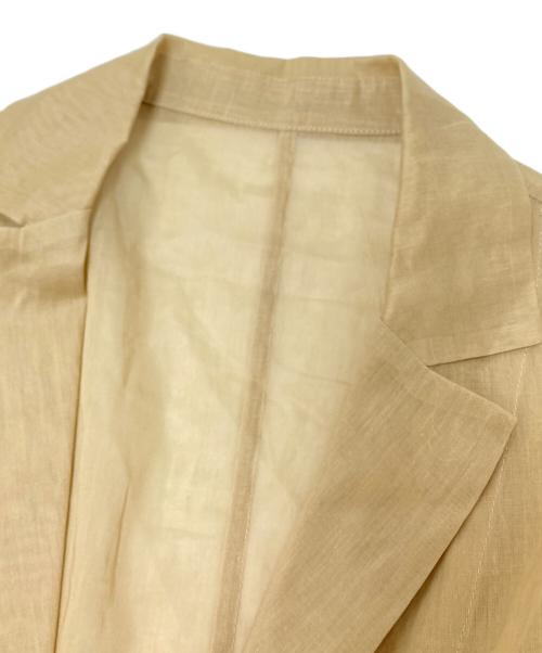 GALLARDA GALANTE（ガリャルダガランテ）GALLARDA GALANTE (ガリャルダガランテ) シアージャケット ベージュ サイズ:Fの古着・服飾アイテム