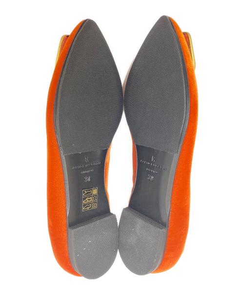 FABIO RUSCONI（ファビオルスコーニ）FABIO RUSCONI (ファビオルスコーニ) デザインパンプス サイズ:38の古着・服飾アイテム