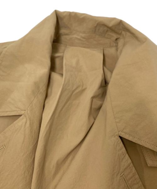 SLOBE IENA（スローブ イエナ）SLOBE IENA (スローブ イエナ) コットンニュアンストレンチコート ベージュ サイズ:38の古着・服飾アイテム