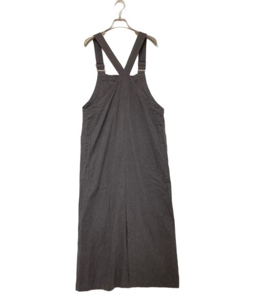 SLOBE IENA（スローブ イエナ）SLOBE IENA (スローブ イエナ) アイラインジャンパースカート ブラウン サイズ:下記参照の古着・服飾アイテム