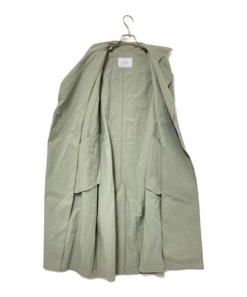 SLOBE IENA（スローブ イエナ）SLOBE IENA (スローブ イエナ) ロングトレンチコート グリーン サイズ:36の古着・服飾アイテム