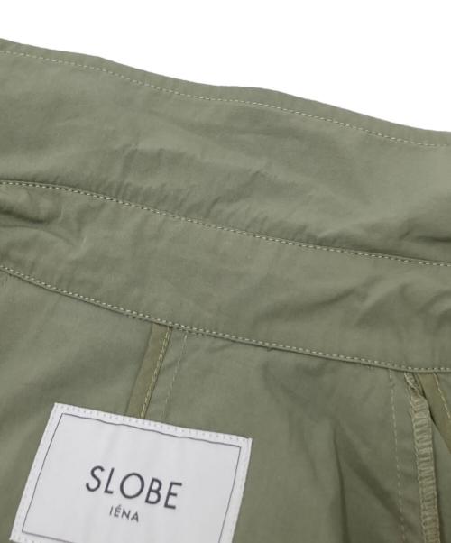 SLOBE IENA（スローブ イエナ）SLOBE IENA (スローブ イエナ) ロングトレンチコート グリーン サイズ:36の古着・服飾アイテム
