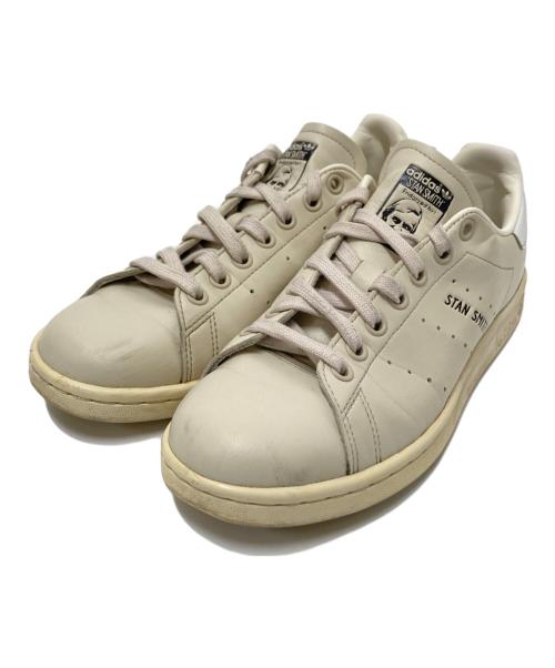 adidas（アディダス）adidas (アディダス) BEAUTY&YOUTH (ビューティーアンドユース) ローカットスニーカー ベージュ サイズ:24.0cmの古着・服飾アイテム