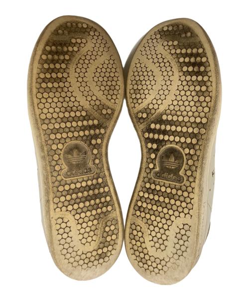 adidas（アディダス）adidas (アディダス) BEAUTY&YOUTH (ビューティーアンドユース) ローカットスニーカー ベージュ サイズ:24.0cmの古着・服飾アイテム