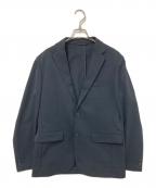 green label relaxingグリーンレーベルリラクシング）の古着「フルフラン ナロー ジャケット ―ウォッシャブル・ストレッチ・防シワ―」｜ブラック
