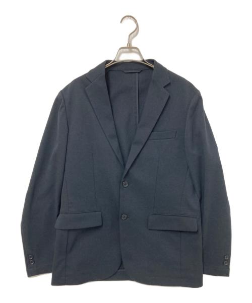 green label relaxing（グリーンレーベルリラクシング）green label relaxing (グリーンレーベルリラクシング) フルフラン ナロー ジャケット ―ウォッシャブル・ストレッチ・防シワ― ブラック サイズ:Mの古着・服飾アイテム