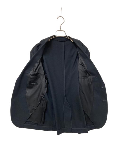 green label relaxing（グリーンレーベルリラクシング）green label relaxing (グリーンレーベルリラクシング) フルフラン ナロー ジャケット ―ウォッシャブル・ストレッチ・防シワ― ブラック サイズ:Mの古着・服飾アイテム