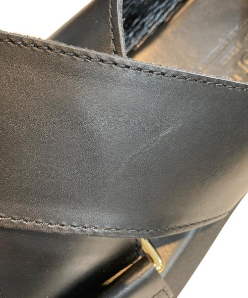 PADRONE（パドローネ）PADRONE (パドローネ) ベルトサンダル ブラック サイズ:40の古着・服飾アイテム