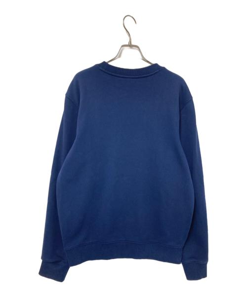 LACOSTE（ラコステ）LACOSTE (ラコステ) カレッジロゴクルーネックスウェット ネイビー サイズ:US:Mの古着・服飾アイテム