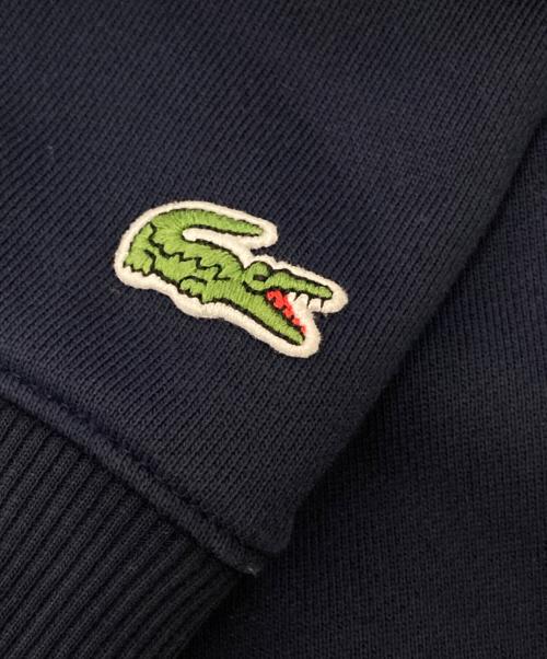 LACOSTE（ラコステ）LACOSTE (ラコステ) カレッジロゴクルーネックスウェット ネイビー サイズ:US:Mの古着・服飾アイテム