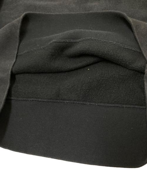 Champion（チャンピオン）Champion (チャンピオン) DISNEY (ディズニー) クルーネックスウェット ブラック×ホワイト サイズ:Lの古着・服飾アイテム