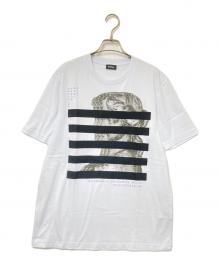 DIESEL（ディーゼル）の古着「プリントTシャツ」｜ホワイト