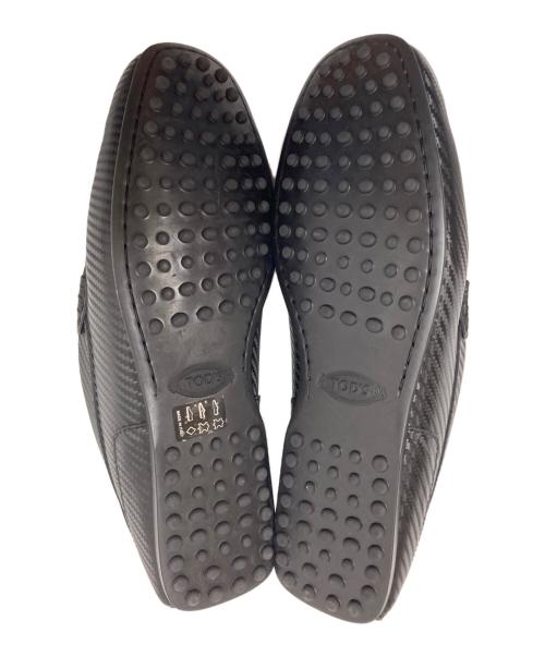 TOD'S（トッズ）TOD'S (トッズ) Ferrari (フェラーリ) ドライビングシューズ ブラック サイズ:7の古着・服飾アイテム