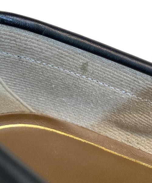 GUCCI（グッチ）GUCCI (グッチ) スパイクビットローファー ブラック サイズ:6 1/2の古着・服飾アイテム