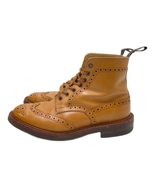Tricker's（トリッカーズ）Tricker's (トリッカーズ) カントリーブーツ ベージュ サイズ:7 1/2の古着・服飾アイテム