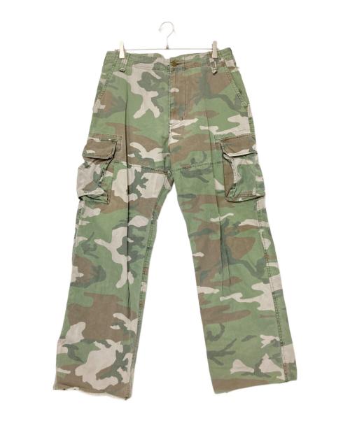 FUBU（フブ）FUBU (フブ) カーゴパンツ アイボリー×カーキ サイズ:下記参照の古着・服飾アイテム