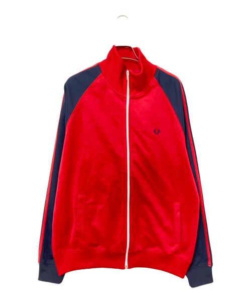 FRED PERRY（フレッドペリー）FRED PERRY (フレッドペリー) トラックジャケット レッド サイズ:Lの古着・服飾アイテム