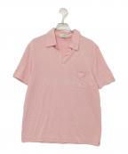 HERMESエルメス）の古着「コットンスキッパーカットソー」｜ピンク