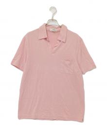 HERMES（エルメス）の古着「コットンスキッパーカットソー」｜ピンク