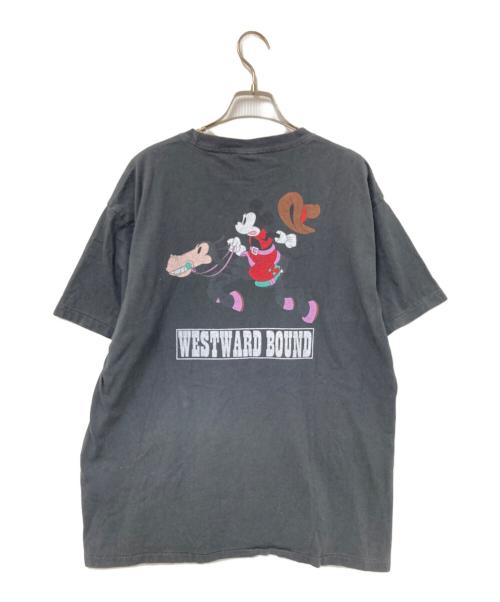 JOURNAL STANDARD（ジャーナルスタンダード）JOURNAL STANDARD (ジャーナルスタンダード) MICKEY (ミッキー) 別注ウェスタンプリント Tシャツ グレー サイズ:Mの古着・服飾アイテム