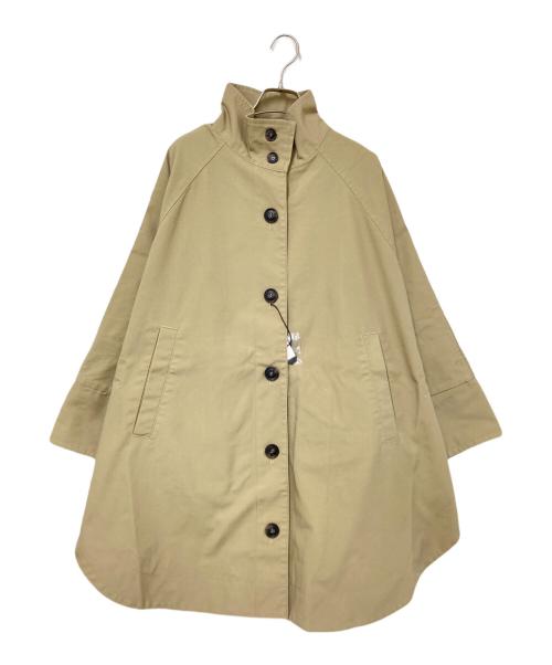 moussy（マウジー）moussy (マウジー) MILITARY PONCHO コート ベージュ サイズ:F 未使用品の古着・服飾アイテム