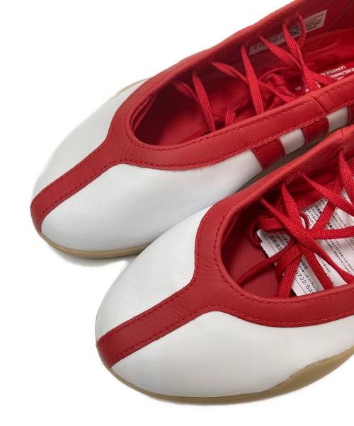 adidas（アディダス）adidas (アディダス) Taekwondo Mei Ballet ホワイト×レッド サイズ:25.0cmの古着・服飾アイテム