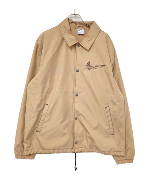 NIKE（ナイキ）NIKE (ナイキ) AS M NK LND COACHES JKT DDM HEMP ベージュ サイズ:Lの古着・服飾アイテム