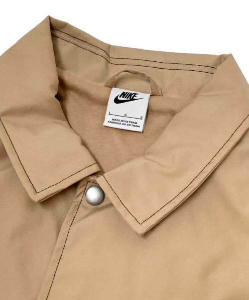 NIKE（ナイキ）NIKE (ナイキ) AS M NK LND COACHES JKT DDM HEMP ベージュ サイズ:Lの古着・服飾アイテム