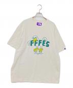 THE NORTHFACE PURPLELABELザ・ノースフェイス パープルレーベル）の古着「FFFES Graphic Combo Tee」｜ベージュ