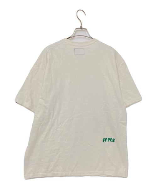 THE NORTHFACE PURPLELABEL（ザ・ノースフェイス パープルレーベル）THE NORTHFACE PURPLELABEL (ザ・ノースフェイス パープルレーベル) FFFES Graphic Combo Tee ベージュ サイズ:Lの古着・服飾アイテム